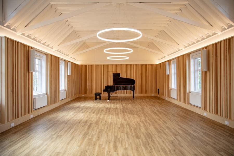 Taunton School unveils newly renovated music recital space
